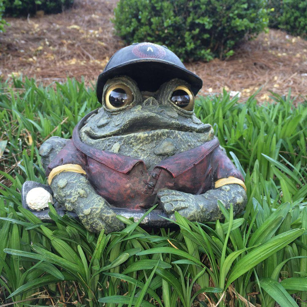HomeStyles Golfer Character Toad/Frog Garden Statue