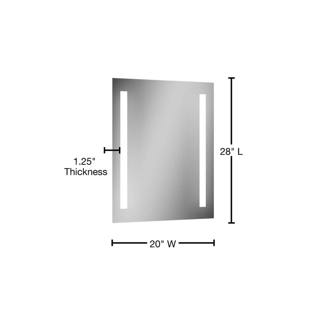 Lighted Impressions 19.7" x 27.5" Maxx LED Mirror