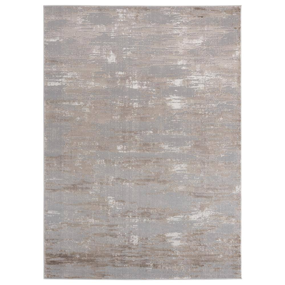 United Weavers Cascades Area Rug 2601 10991 Salish Wheat Gradients Lines 5' 3" x 7' 2" Rectangle