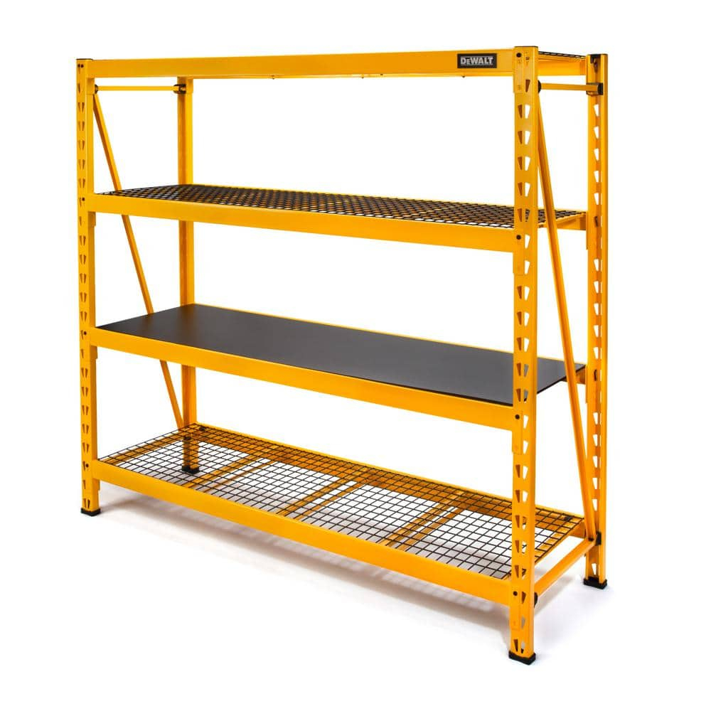 DeWalt Shelving 56829 Dewalt-Rak-Dxst10000 6Ft 4-Shlf Indust Rack,Yellow