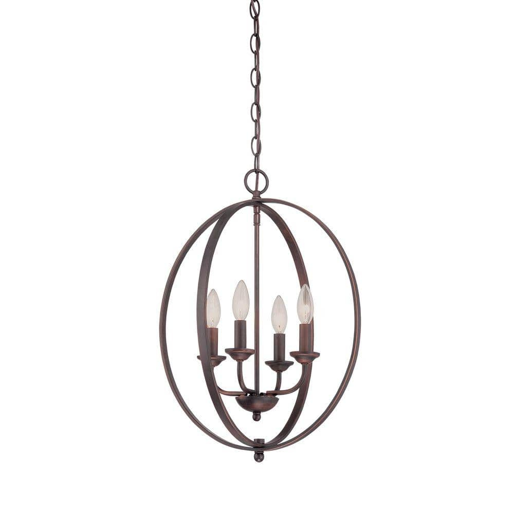 Millennium Lighting 3034 4 Light 16" Wide Pendant - Bronze