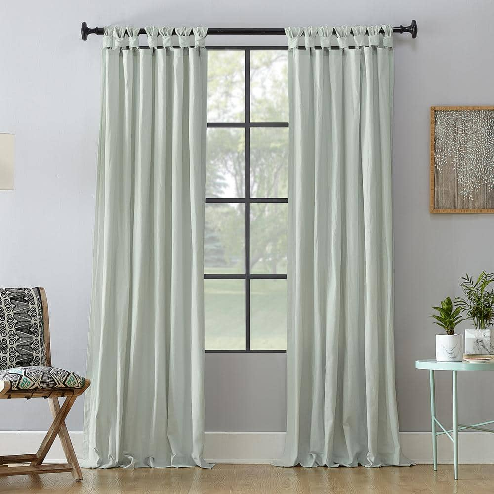 Archaeo Washed Cotton Twist Tab Curtain