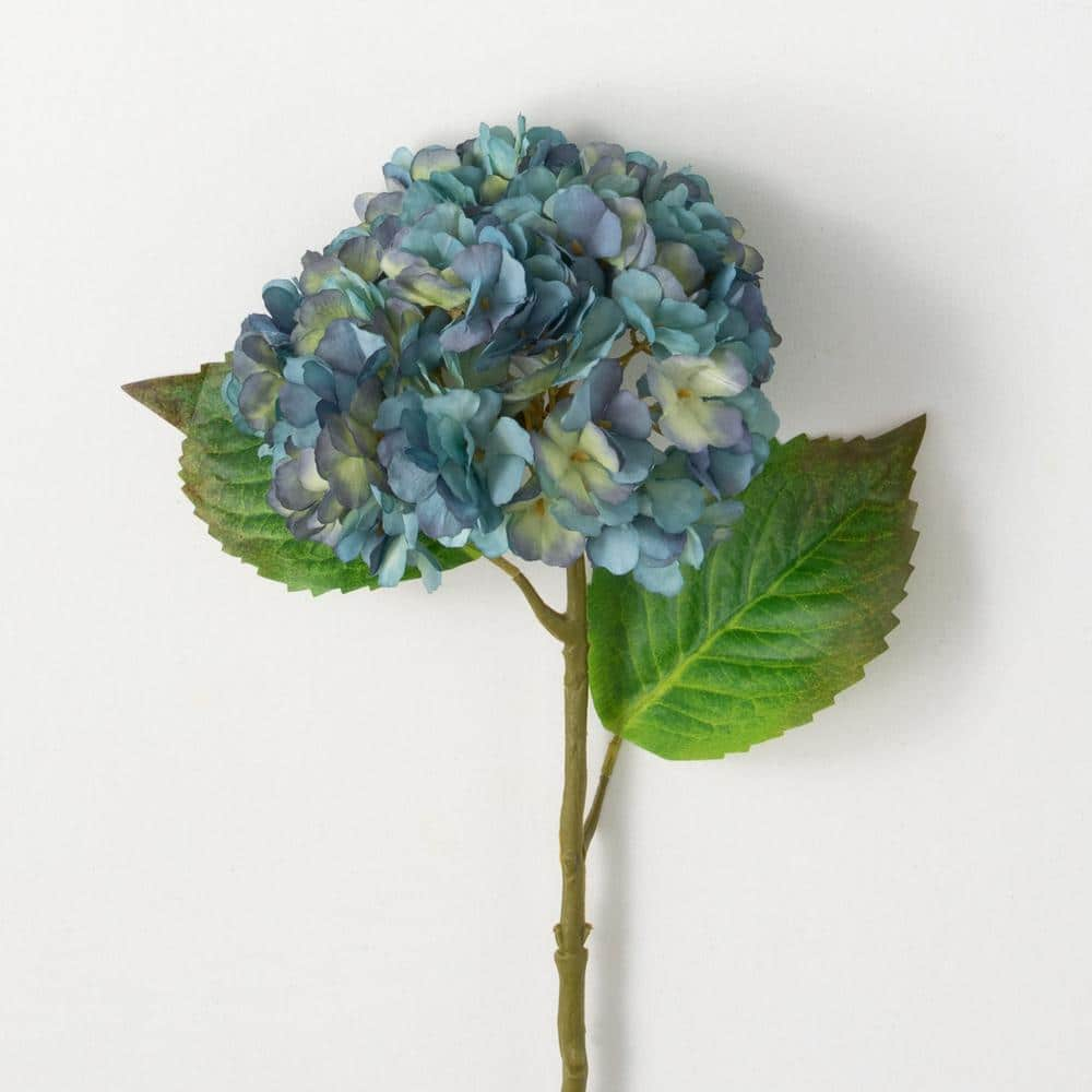21"H Sullivans Blooming Dusty Blue Hydrangea, Blue