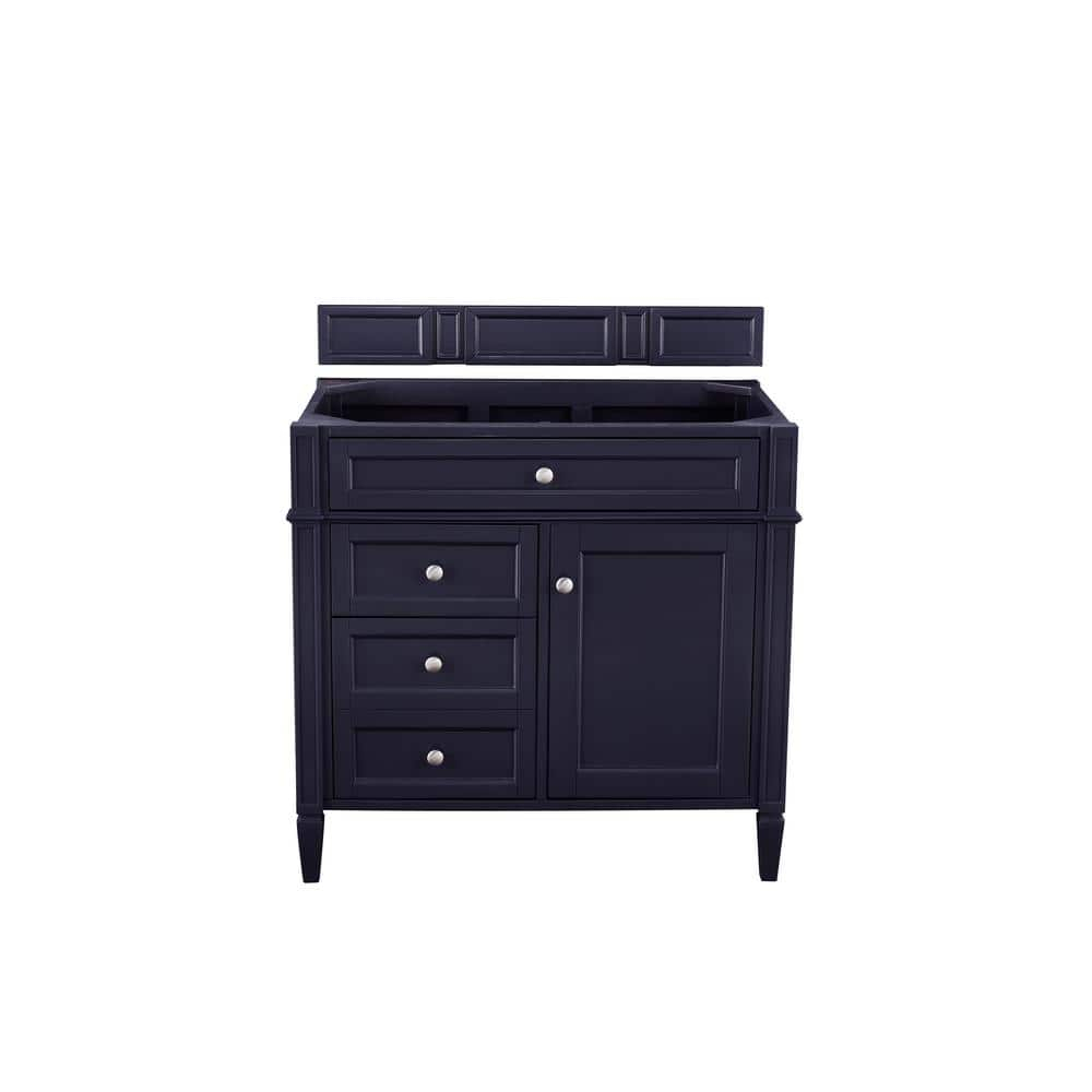 Victory Blue 35" Plywood Traditional Single Vanity Base