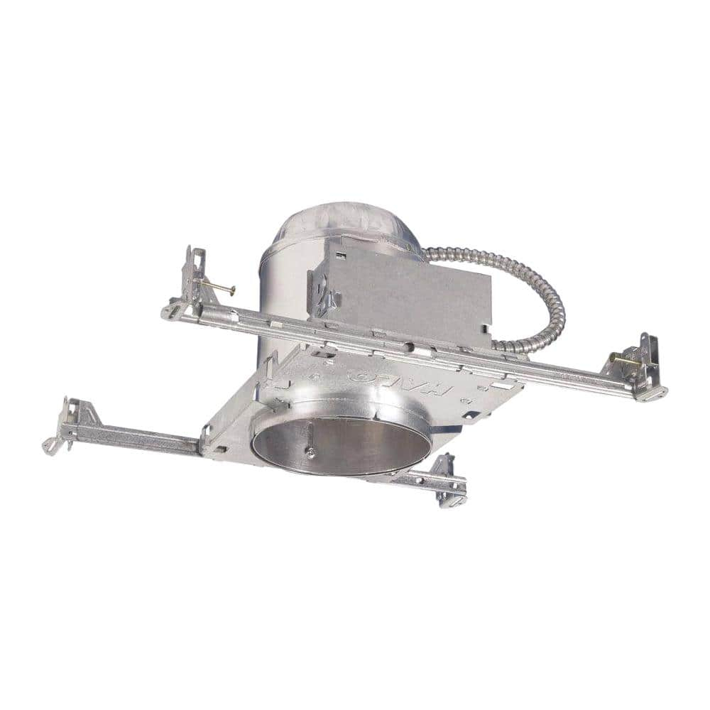 6-Pack Aluminum 6" IC Rated Recessed Housing for LED and Incandescent