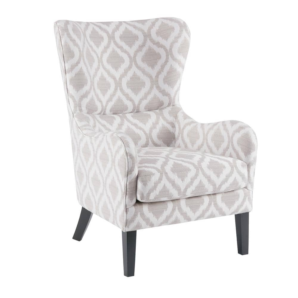 Home Essence Aria Swoop Wing Accent Chair, Multiple Colors