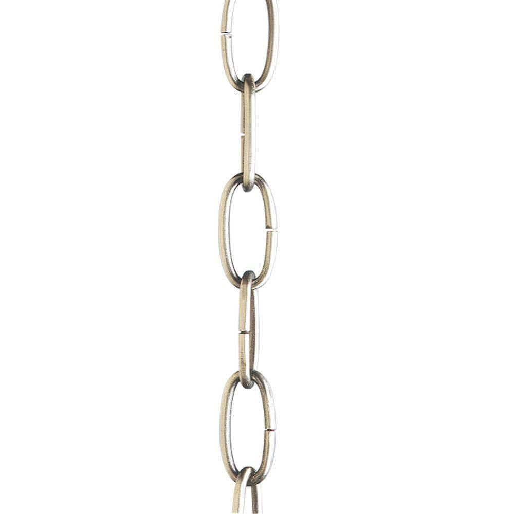 Progress Lighting 10-ft Polished Nickel Lighting Chain
