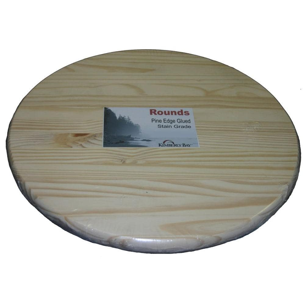 Round Pine Edge-Glued Board