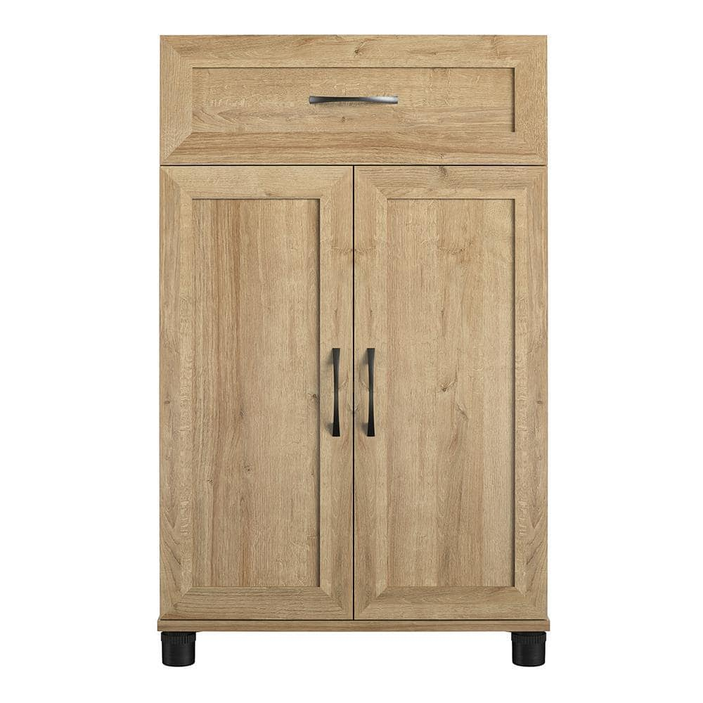 Systembuild Evolution Lory Framed 2 Door/1 Drawer Base Cabinet in Natural