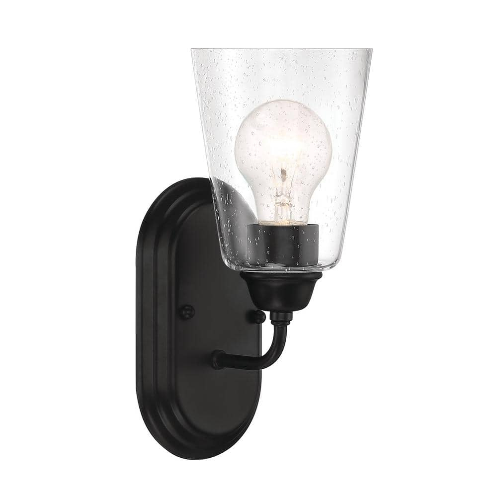 Designers Fountain - Zane - 1 Light Wall Sconce-11.75 Inches Tall and 5 Inches