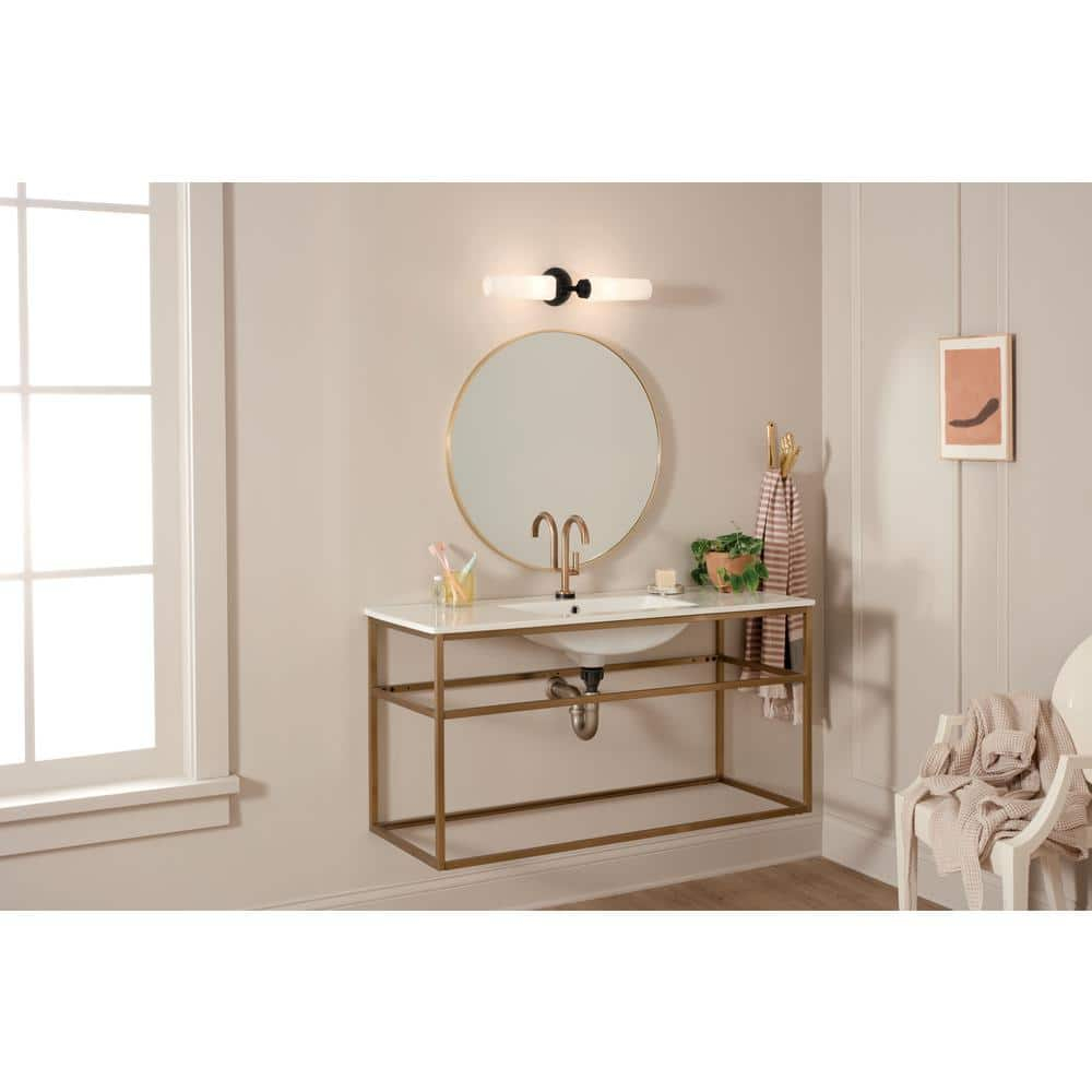 Kichler Lighting Truby 2 - Light Vanity in  Black