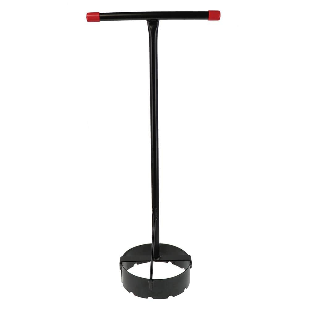 7 x 26.50 in. Sprinkler Sod Cutter, Black