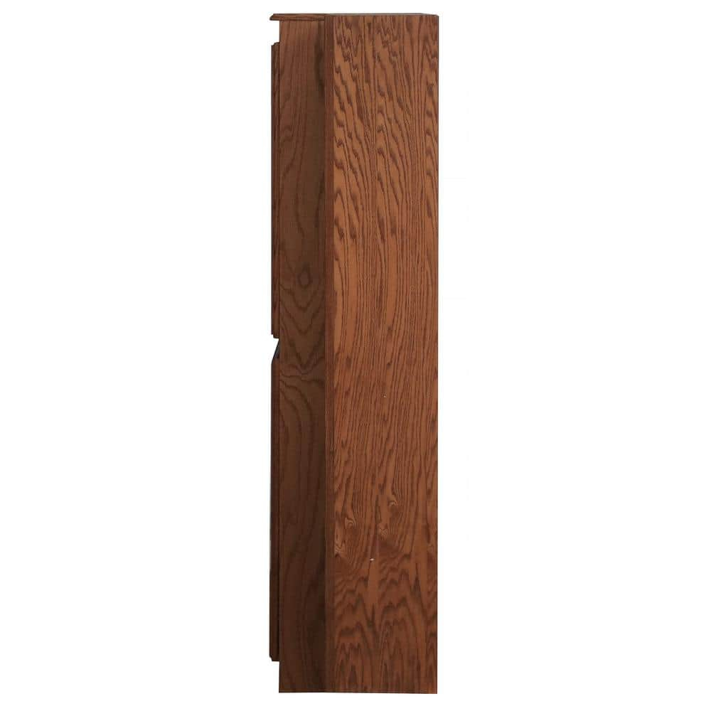 Concepts in Wood WKT3072 3-Piece Wall and Storage System, 15 Shelves Oak Oak Finish