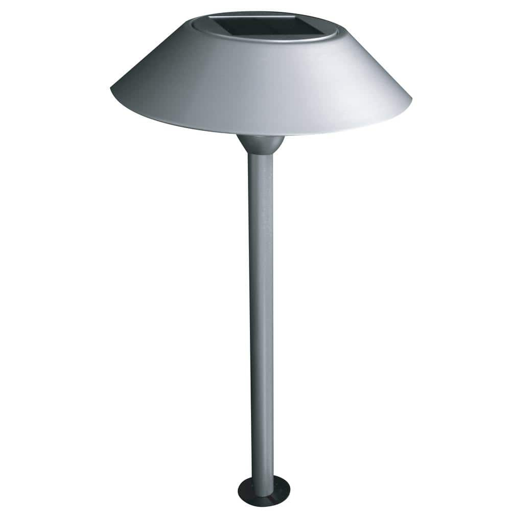 Feit Electric OneSync Brushed Nickel Solar Powered 40 W LED Pathway Light 1 pk