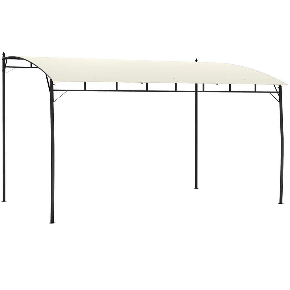 Outsunny UV-Resistant 13 Ft. W x 10 Ft. D Steel Patio Gazebo
