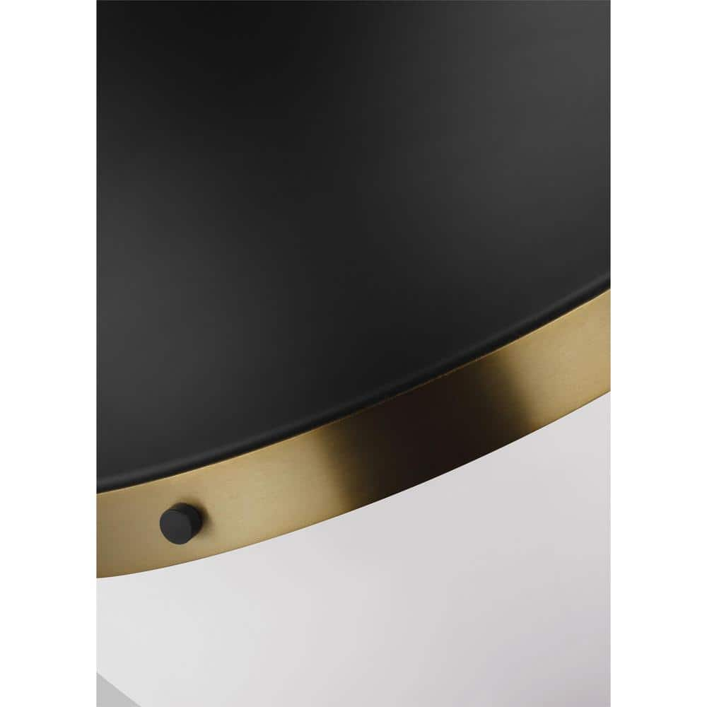 Midnight Black Glass LED Indoor/Outdoor Pendant Light