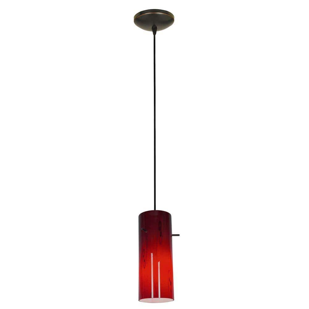 Access Lighting Cylinder 1 - Light Pendant in  Oil Rubbed Bronze