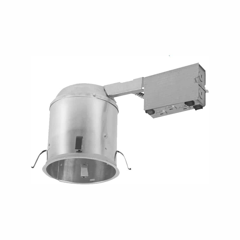HALO H750RICAT Recessed Lighting LED T24 Remodel IC Air-Tite Housing, 6", Aluminum