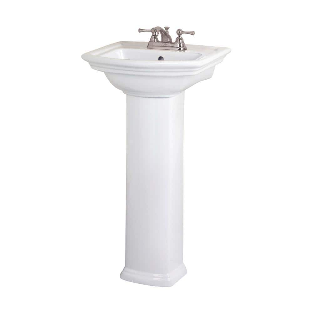 Barclay 3-384WH Washington Pedestal Lavatory