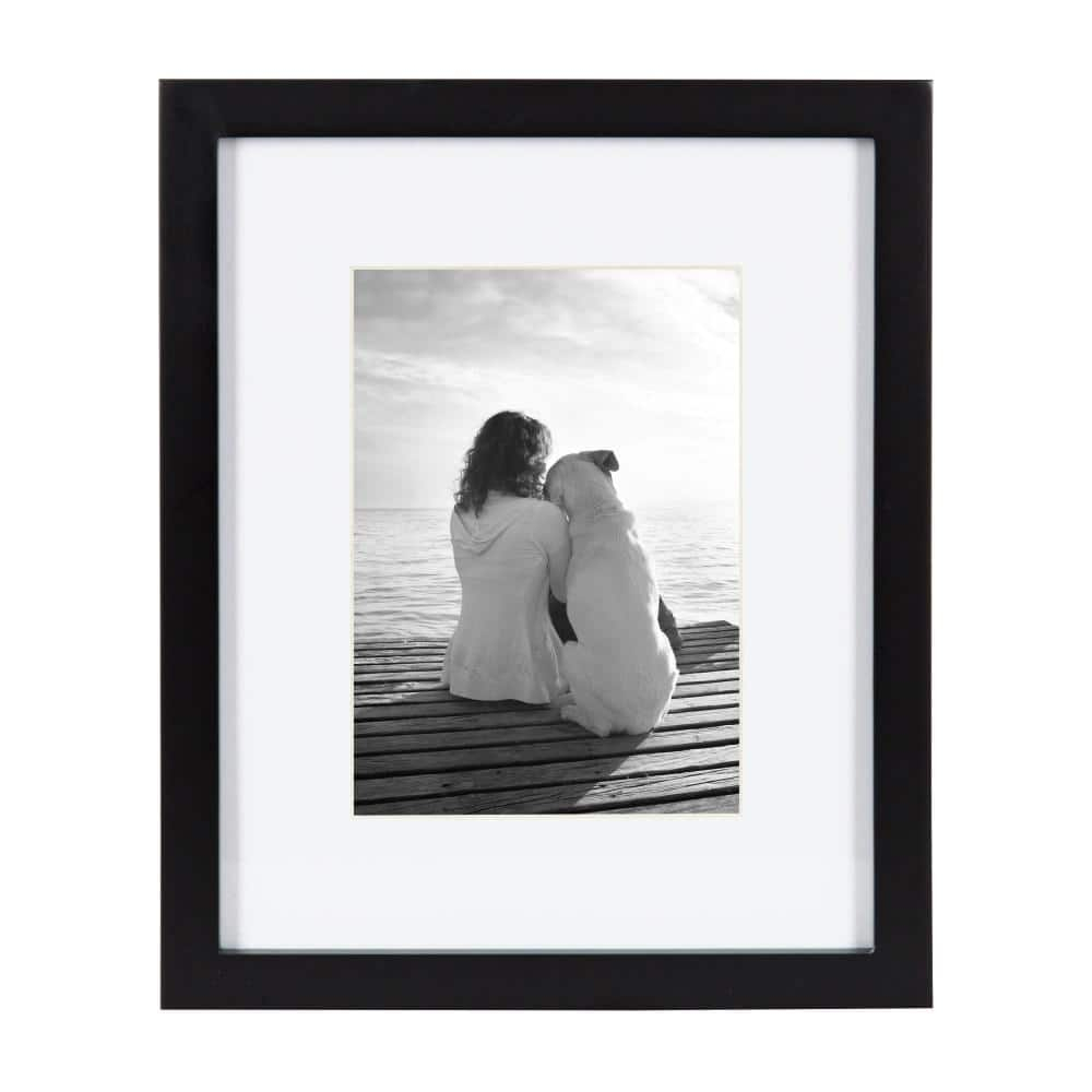 DesignOvation 8 x 10 Satin Picture Frame 4 Count
