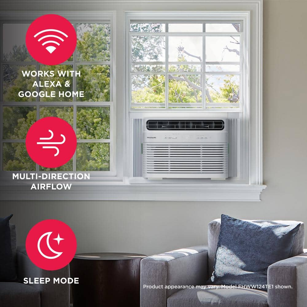 Frigidaire FHWW184WE2 18,000 BTU 230V Window Air Conditioner with Wi-Fi