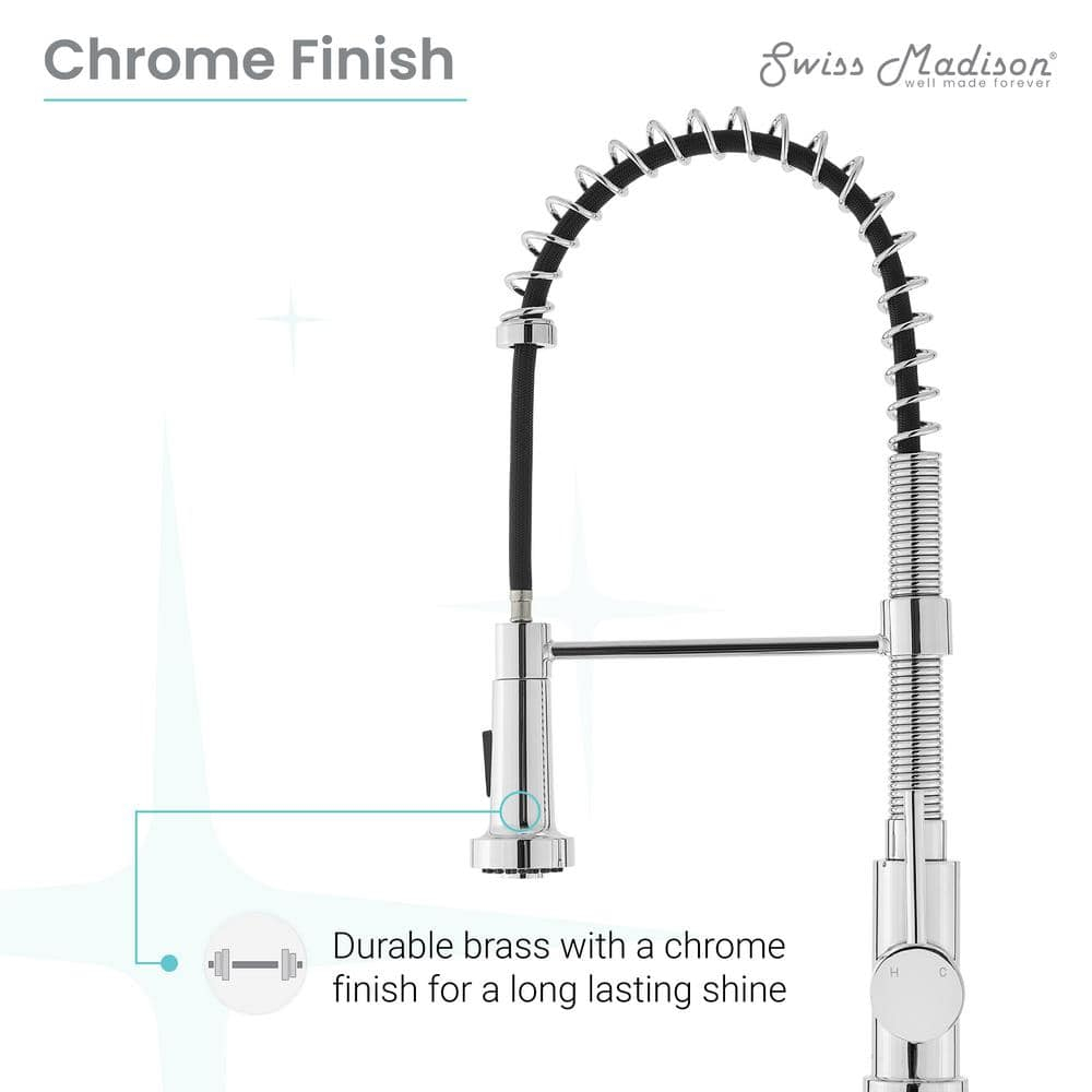 Nouvet Single Handle, Pull-Down Kitchen Faucet