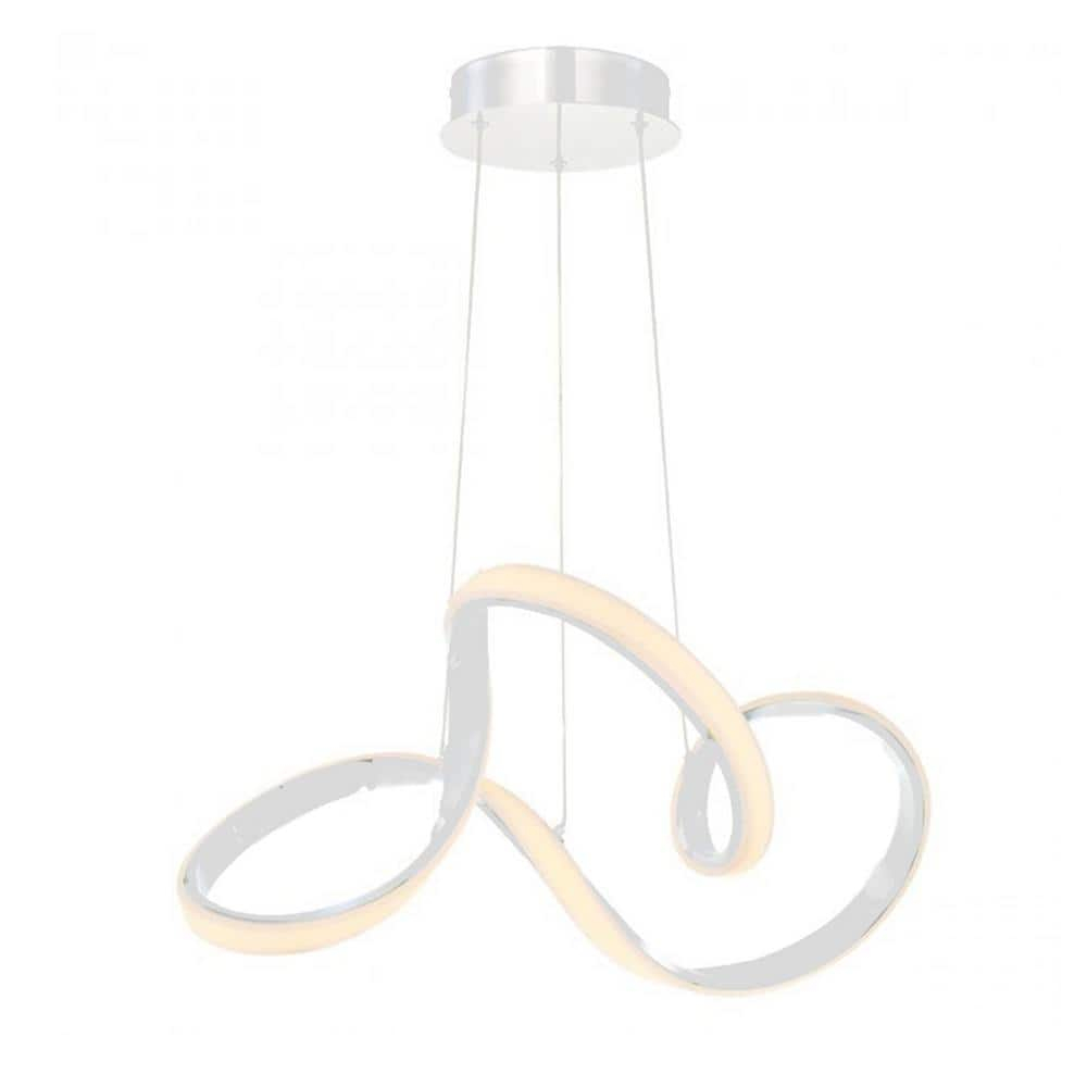 Vornado 23" White LED Pendant with Composite Shade