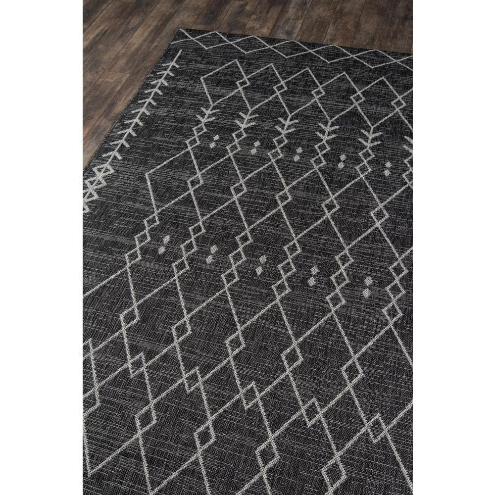 Novogratz Contemporary Rectangle Area Rug, Charcoal, 3'11" X 5'7"