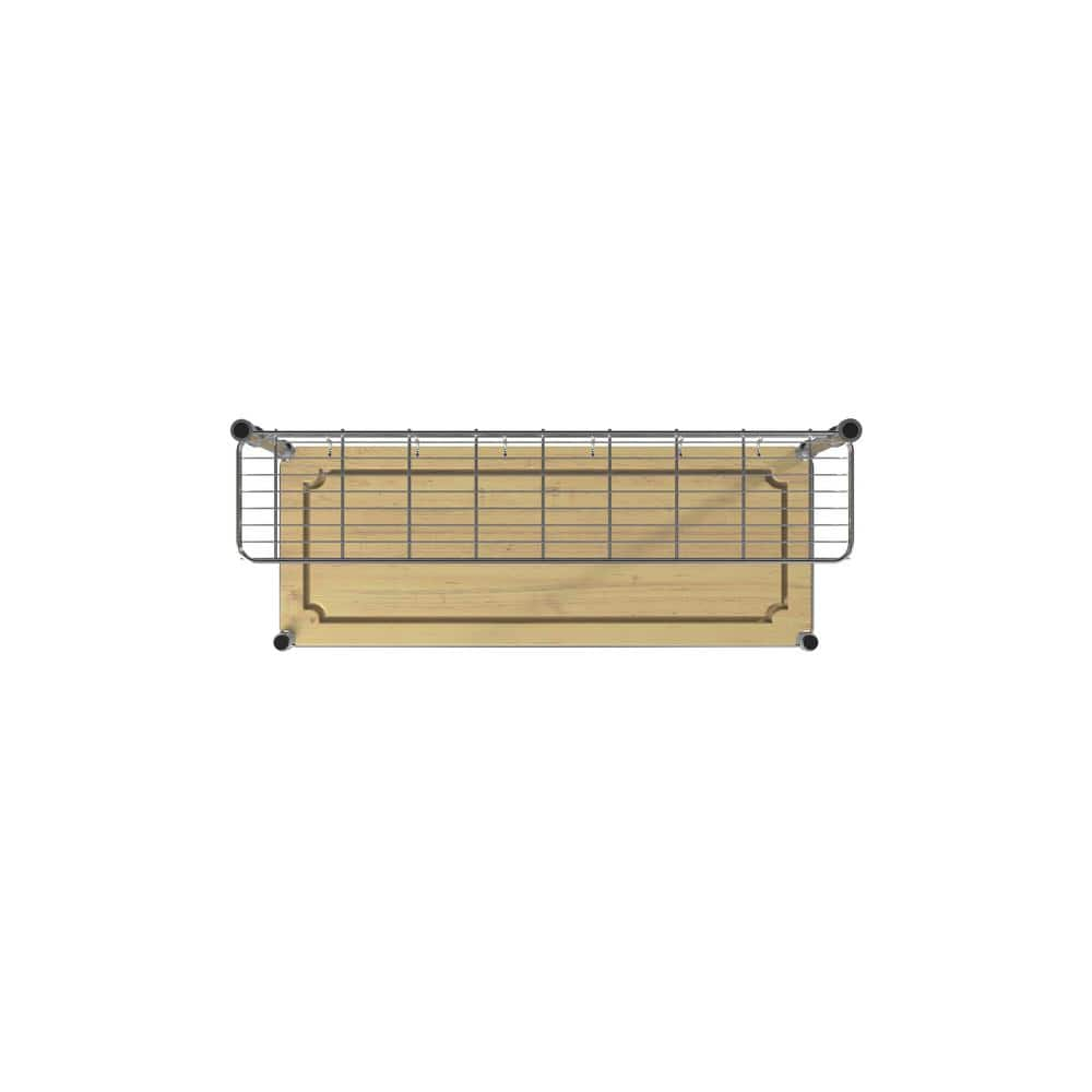 TRINITY EcoStorage® 36x14x60 Commercial Baker's Rack - Chrome