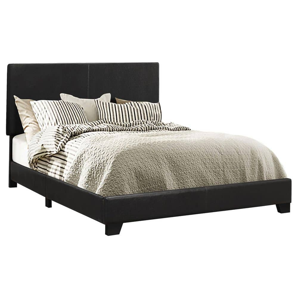 Coaster Company Dorian Upholstered Full Bed Black
