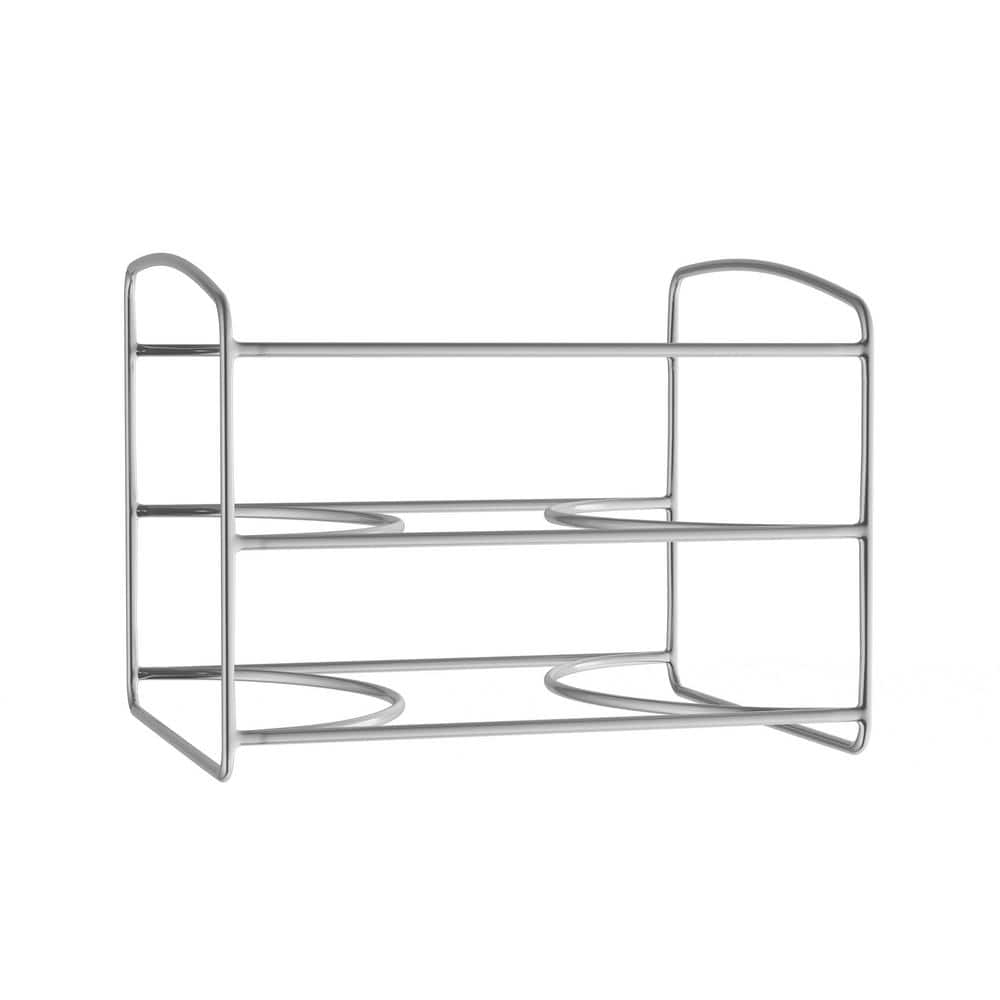 Lavish Home Iron Kitchen Wrap Storage Rack-3 Tier Pantry Organizer, Adult