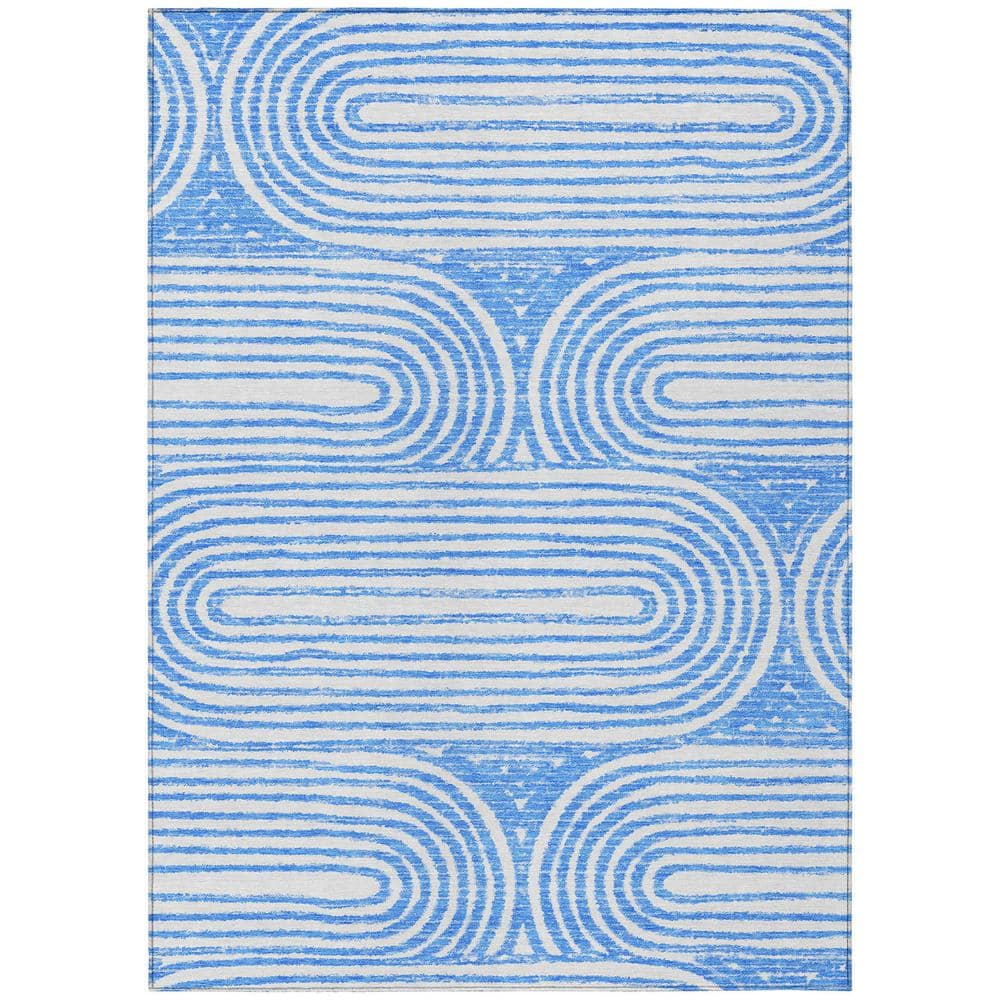 Chantille ACN540 Blue 26" x 310" Rug