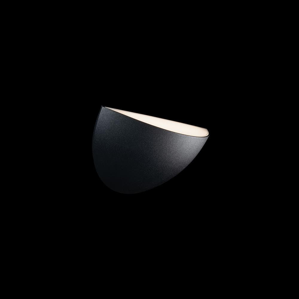 Collette 10-inch Black LED Wall Sconce with Adjustable Color Temperature