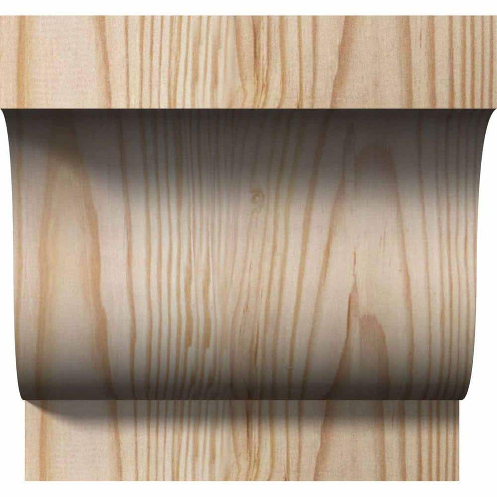 6"W x 6"D x 6"H Newport Rough Sawn Corbel, Douglas Fir