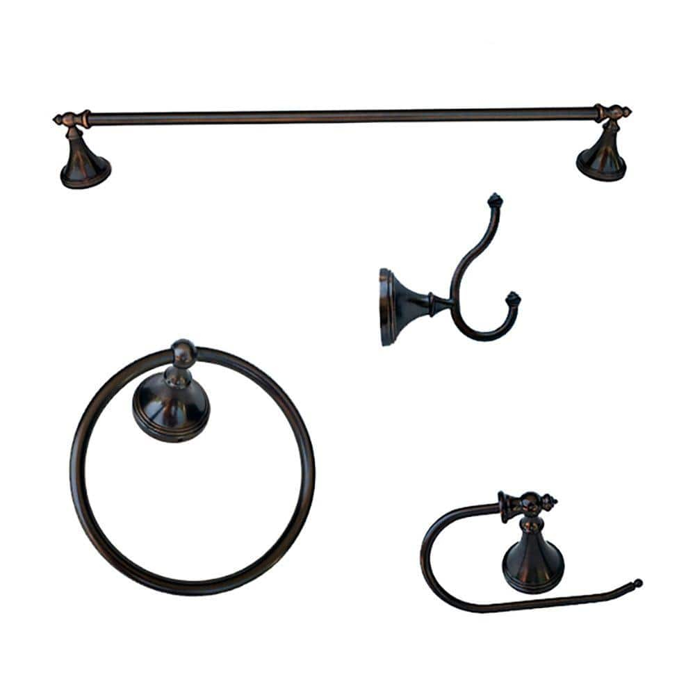 Annchester 4 - Piece Bathroom Hardware Set
