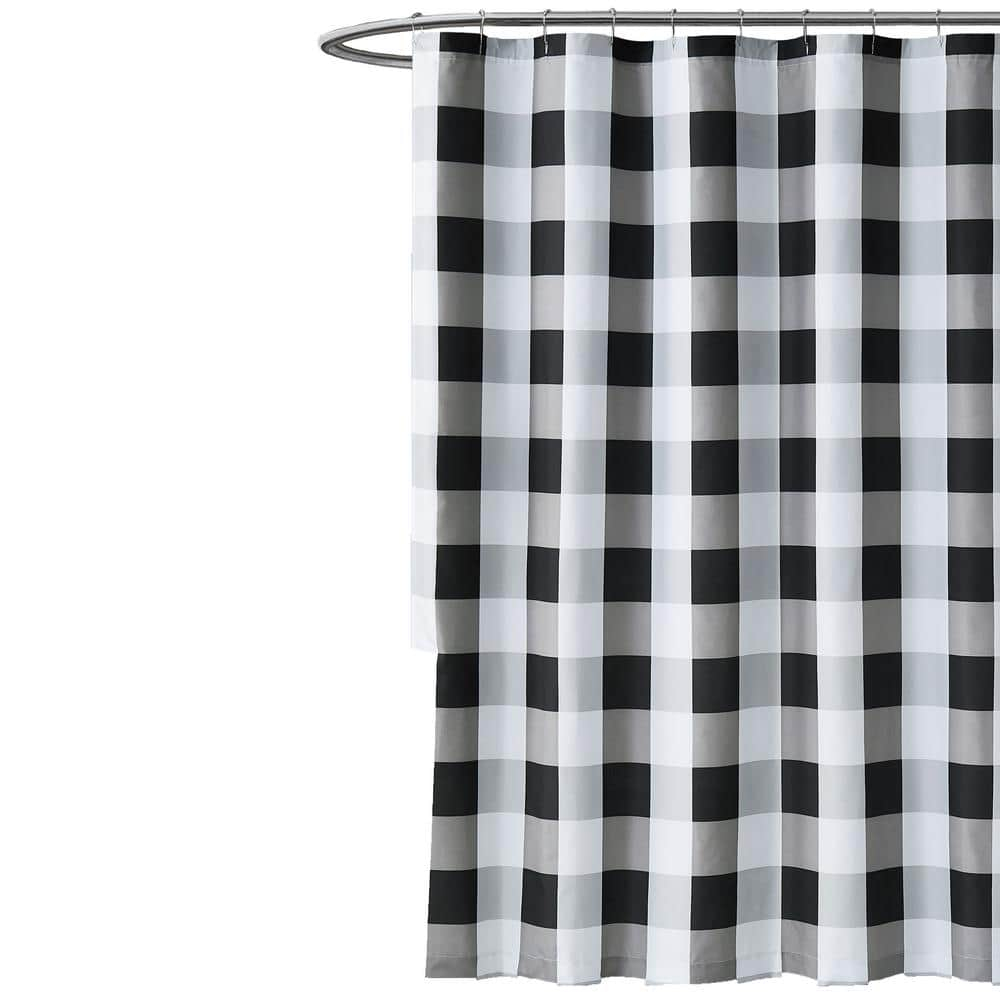 Truly Soft Plaid Shower Curtain