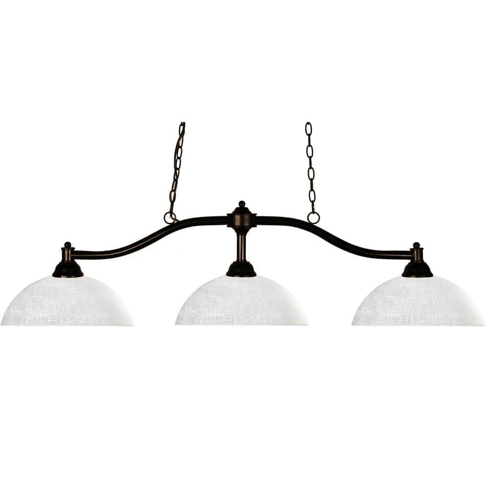 Z-Lite Chance 3 - Light Island Pendant Light in  Bronze