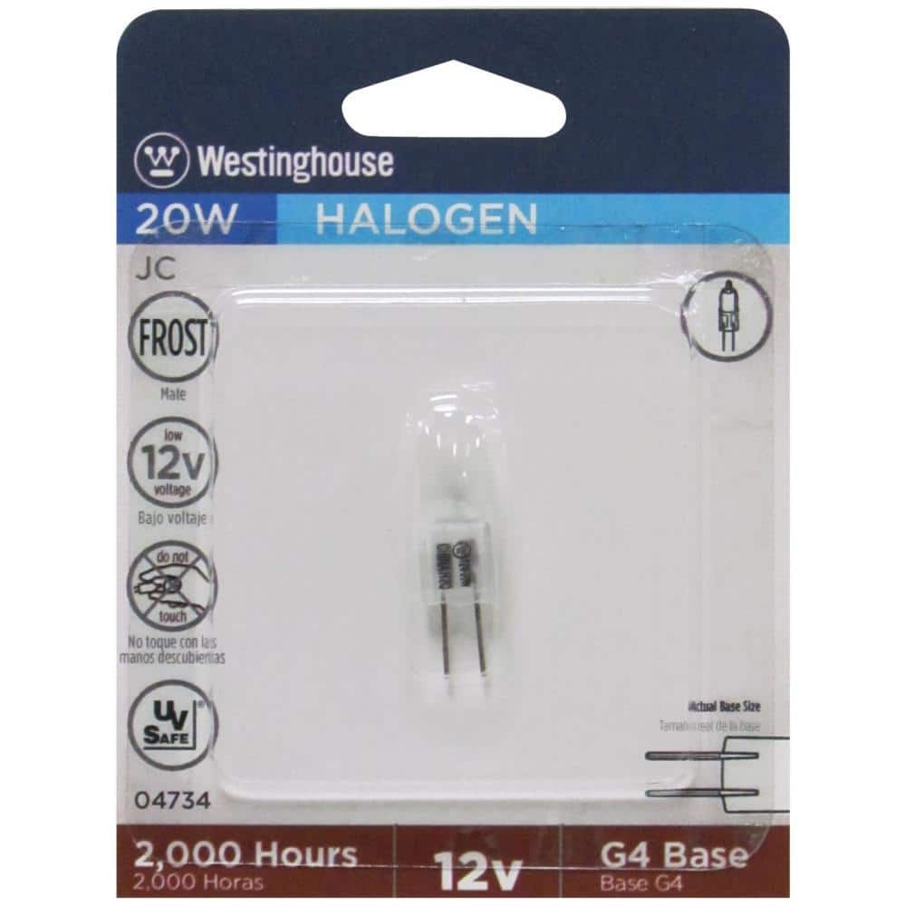 White Frosted Decorative Halogen Bulb for Accent Lighting
