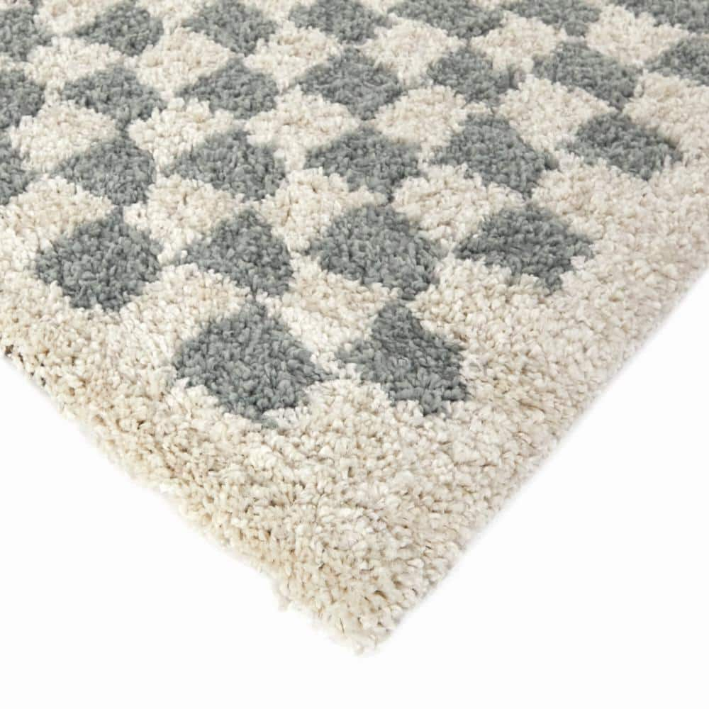 Covey Sage 4 ft. x 6 ft. Geometric Area Rug