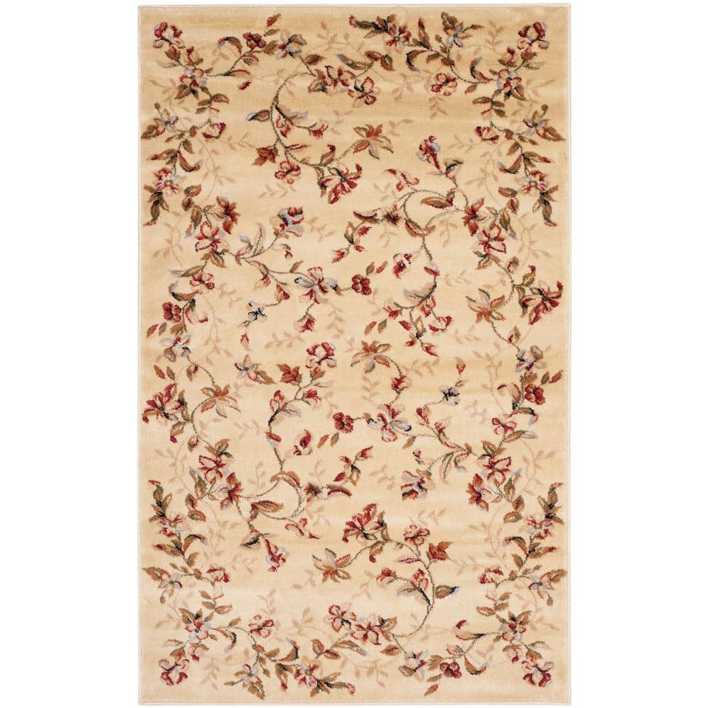 Lyndhurst LNH325 Power Loomed Accent Rug - Beige - 3'3"x5'3" - Safavieh.