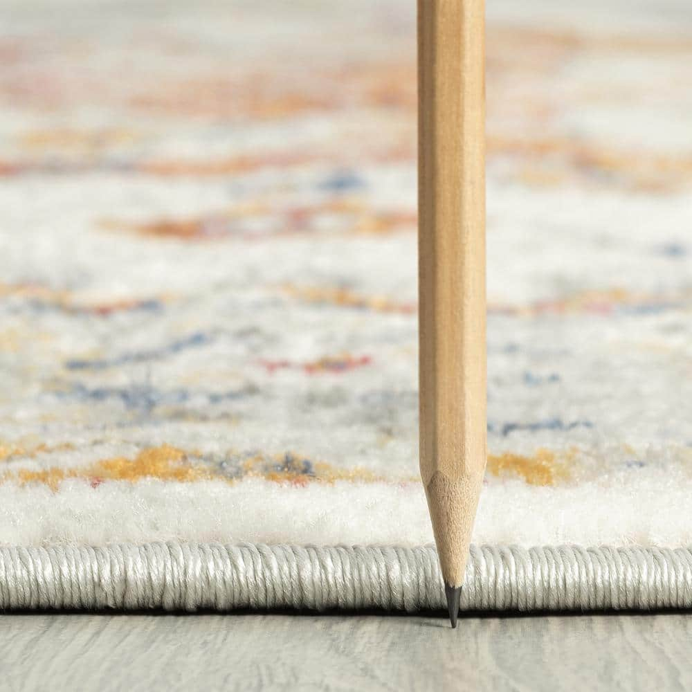 Chelsea Cream 8 ft. x 10 ft. Oriental Indoor Area Rug