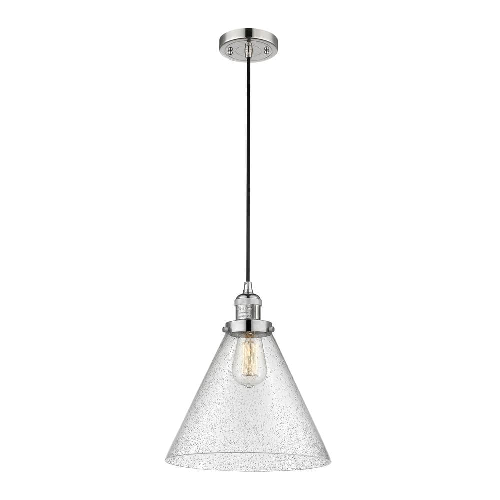 Innovations Lighting Cone 1 - Light Pendant in  Polished Nickel