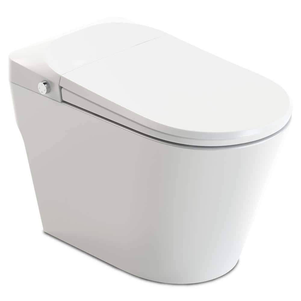 Swcorp TL-STFF950WH Envo Echo Elongated Smart Toilet Bidet in White with Auto Open, Auto Close, Auto Flush & Heated Seat