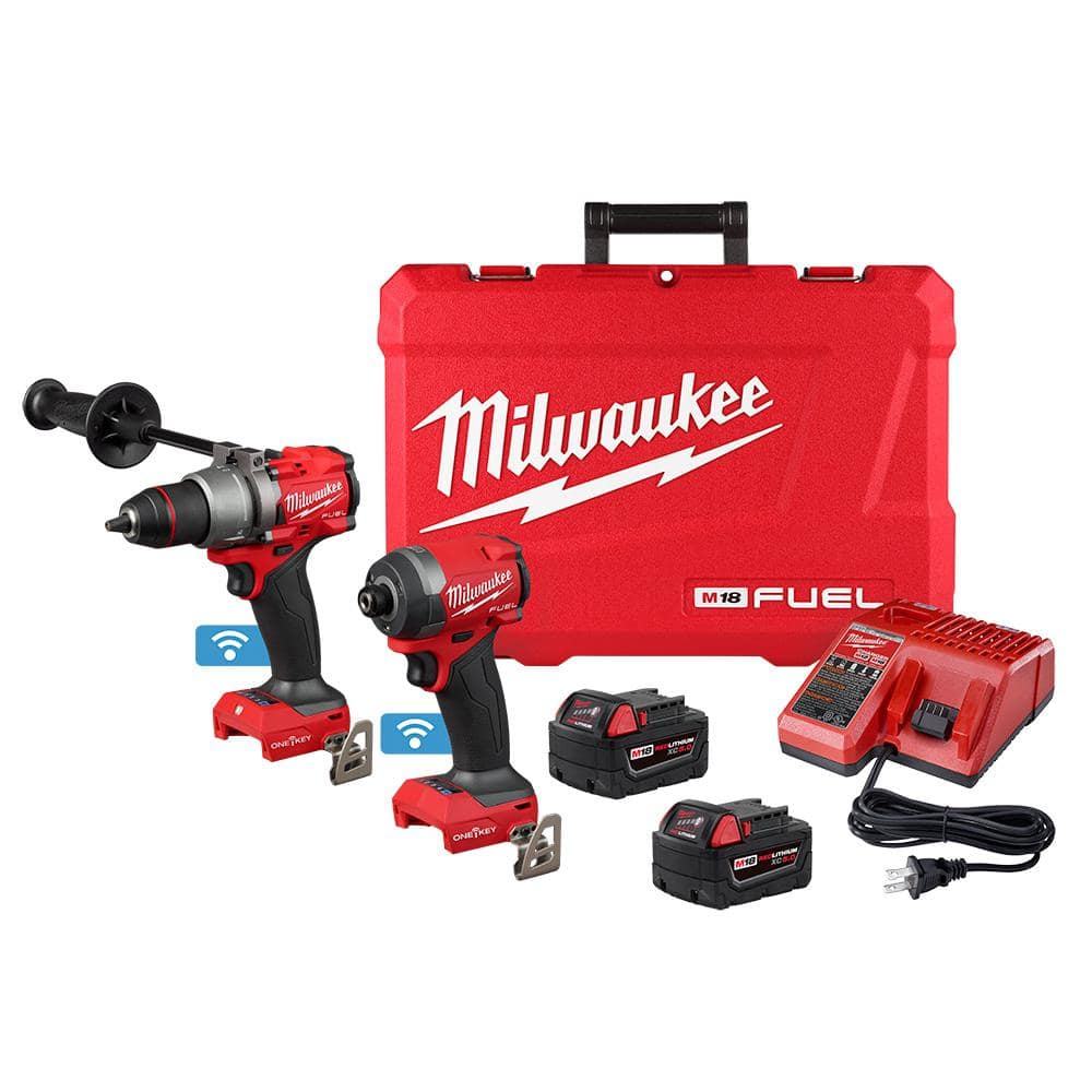 Milwaukee Tool M18 FUEL  2-Tool Combo Kit w/ ONE-KEY