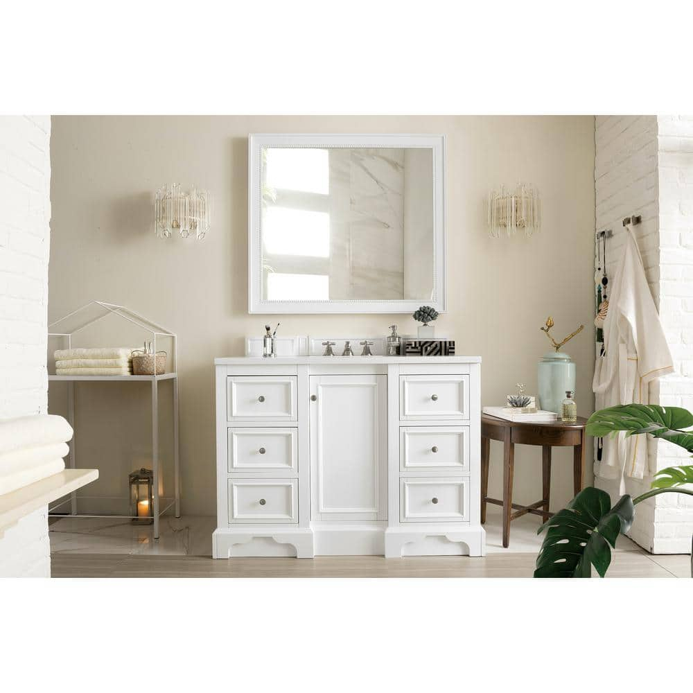 James Martin Vanities 825-V48 De Soto 50" Single Free Standing Wood Vanity Cabinet Only -