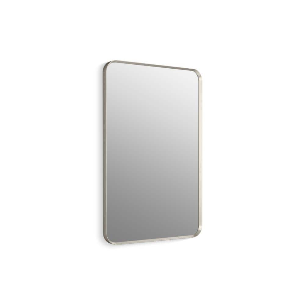 KOHLER Essential Rectangular Wall Mirror, Bathroom / Vanity Mirror with Frame
