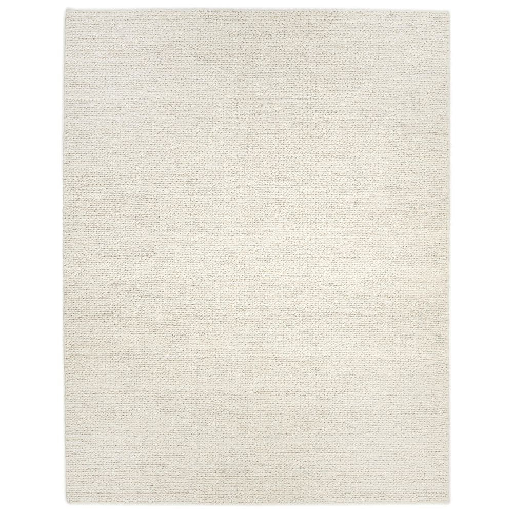 Wayne Jute Beige 9 ft. x 12 ft. Hand Woven Contemporary Transitional Area Rug