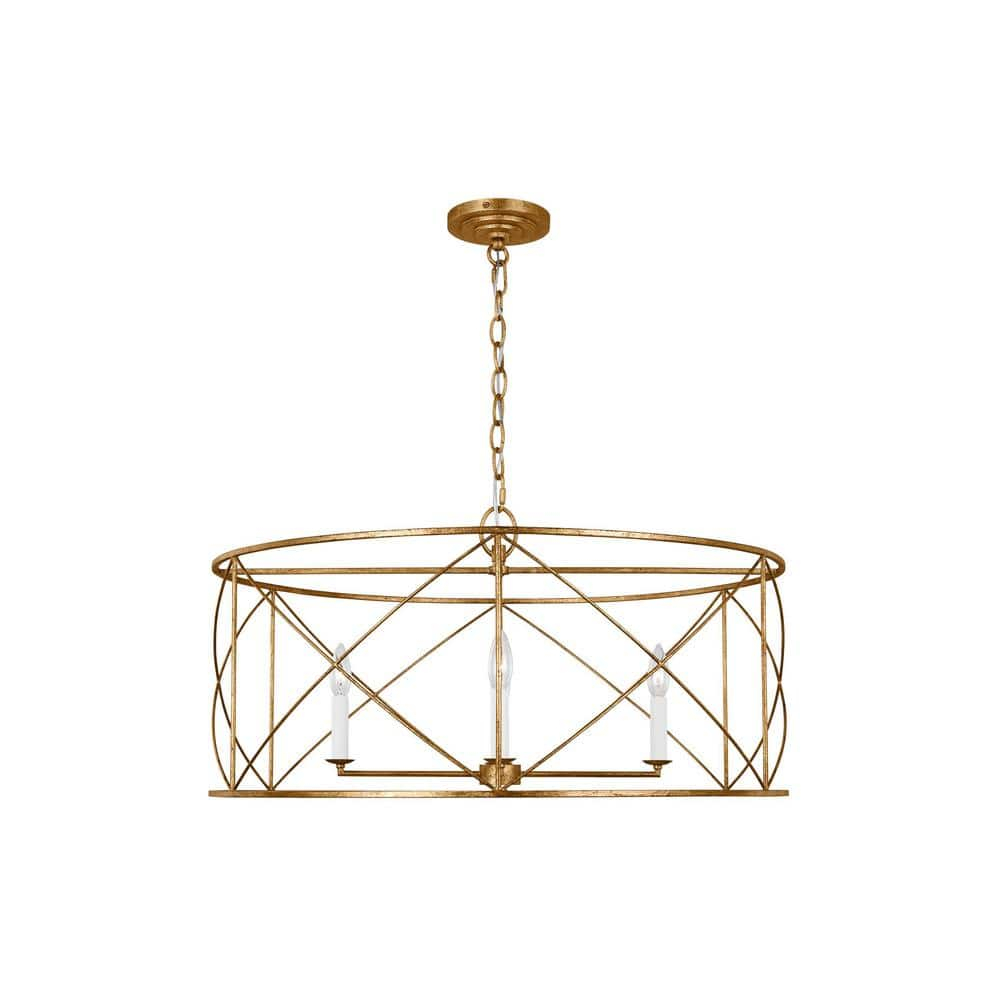 Merilou 4 - Light Dimmable Lantern Square / Rectangle Chandelier
