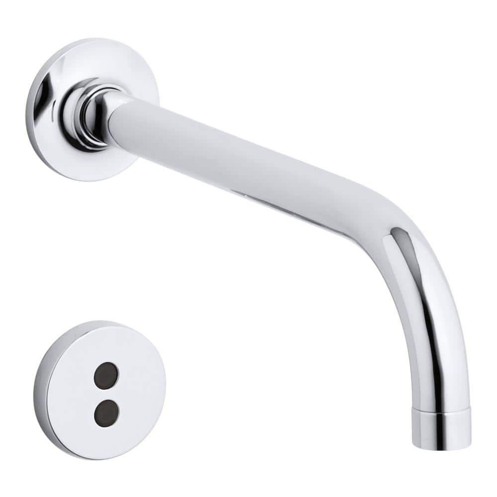 Purist® Wall-Mount Commercial Bathroom Sink Faucet Trim with 9" 90-Degree Spout and Insight Technology
