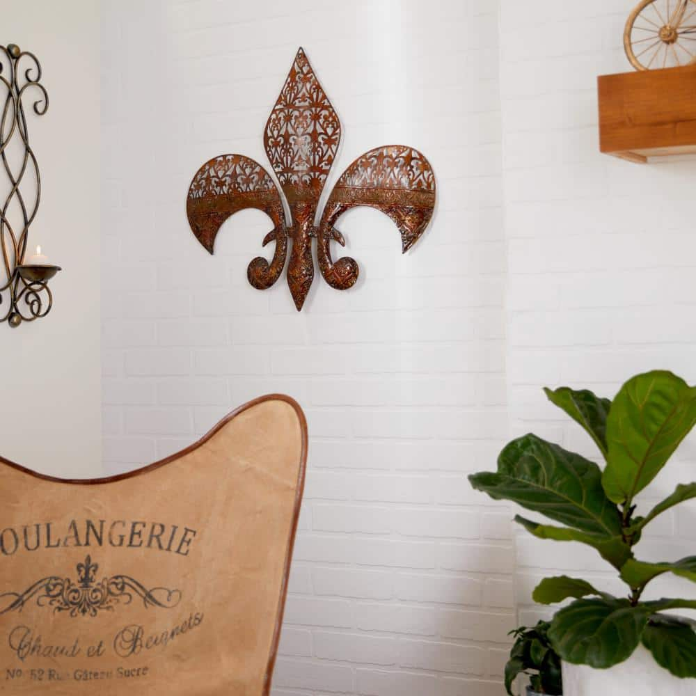 Metal Wall Decor Excellent Fleur Di Lis On Metal Wall Decor